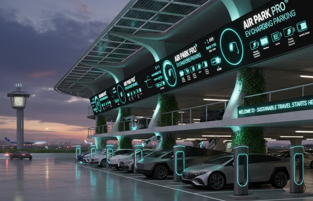Heathrow EV Charging Parking